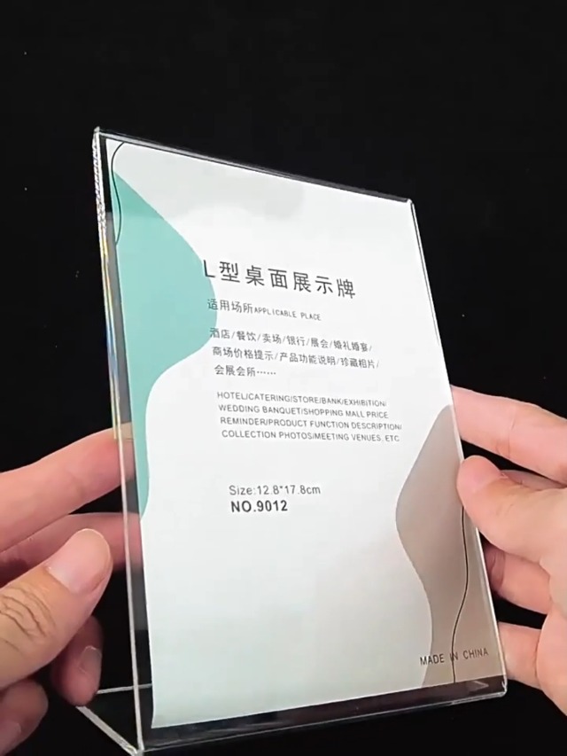 Amazon.co.jp: COOLBOTANG L字アクリルフォトフレーム A6判 6本セット